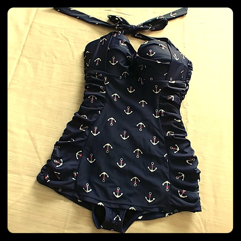 Vintage inspired bathing suit